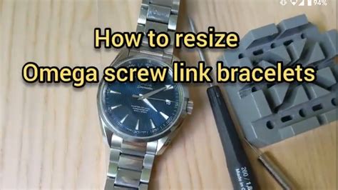 how to remove links from omega seamaster bracelet|Omega Seamaster bracelet replacement.